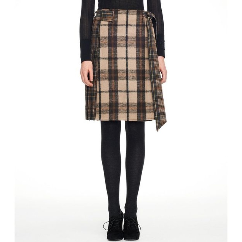 SOLD on Eb Tory Burch Lula Plain A-Line Skirt